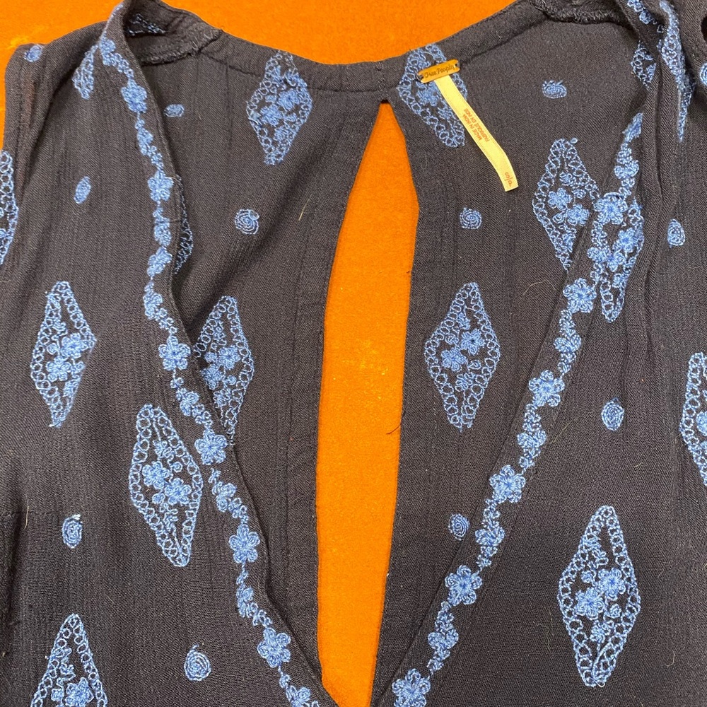 Free People Embroidered Tank - Picture 2 of 4